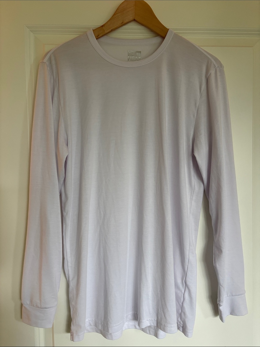 32 Degrees Men's Long-Sleeve Crew Neck Shirt - White